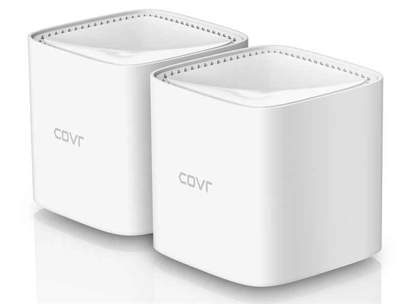 D-Link Двухдиапазонная домашняя Mesh Wi-Fi система AC1200, 1x1000Base-T WAN, 1x1000Base-T LAN, 2 внутренние антенны