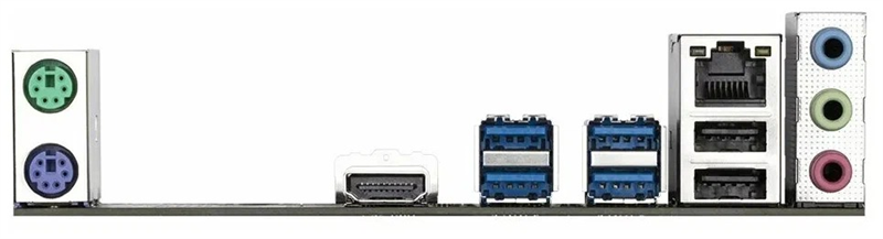 GIGABYTE B450M K Rev2.0, AM4, B450, 2*DDR4, 4*SATA, 1*M.2, 4*USB 3.2, 2*USB 2.0, 1*PCIx16, 1*PCIx1, HDMI+D-Sub, mATX