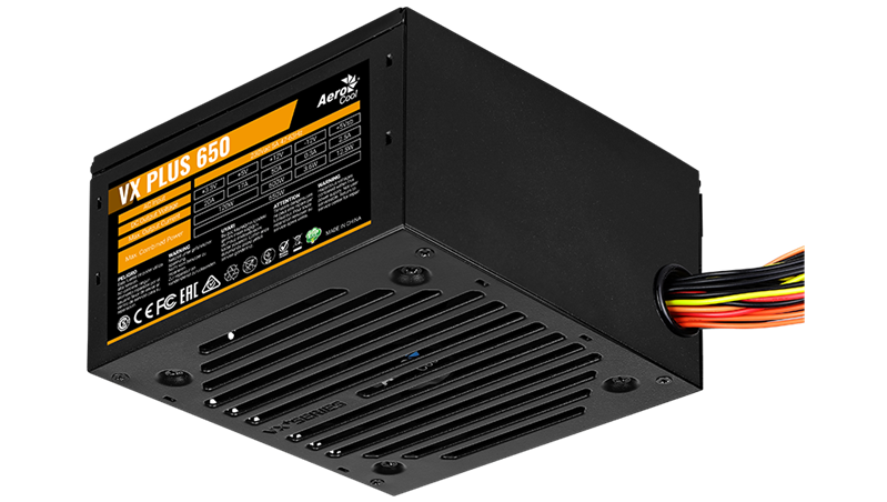 Aerocool ATX 650W VX PLUS 650W (20+4pin) 120mm fan 4xSATA RTL