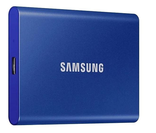 SSD Samsung T7 External 1Tb (1024GB) BLUE USB 3.2 (MU-PC1T0H/WW) 1year