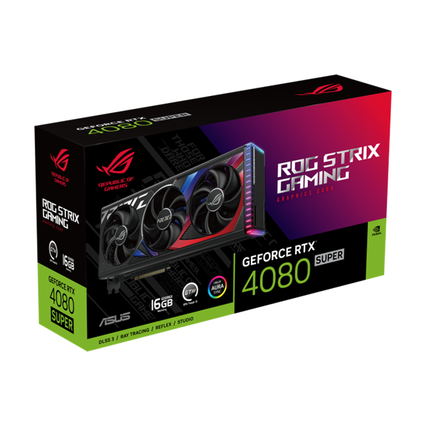ASUS ROG-STRIX-RTX4080S-16G-GAMING//RTX4080S HDMI*2 DP*3 16G D6X; 90YV0KB1-M0NA00