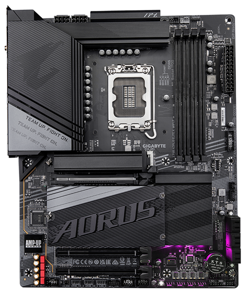 GIGABYTE Z790 AORUS ELITE X WIFI7, LGA1700, Z790, 4*DDR5, 6*SATA, 4*M.2, 5*USB 3.2, 4*USB 2.0, Type-C, 3*PCIx16, HDMI+DP, ATX