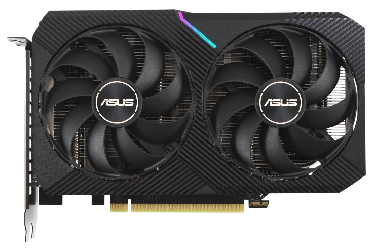 ASUS DUAL-RTX3060-12G-V2//RTX3060 HDMI*1 DP*3 12G D6