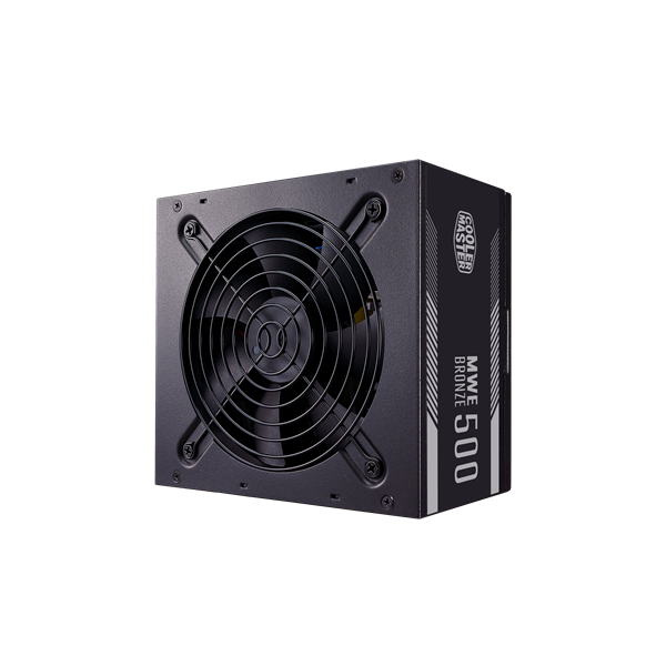Cooler Master MWE Bronze, 500W, ATX, 120mm, 4xSATA, 2xPCI-E(6+2), APFC, 80+ Bronze