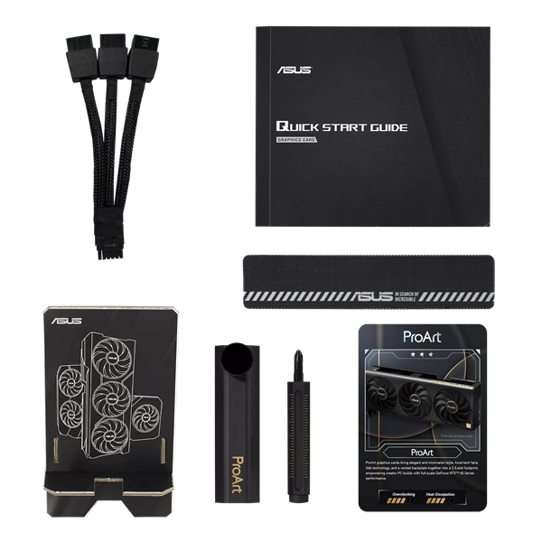 ASUS PROART-RTX4080S-O16G//RTX4080S HDMI*1 DP*3 16G D6X; 90YV0K90-M0NA00