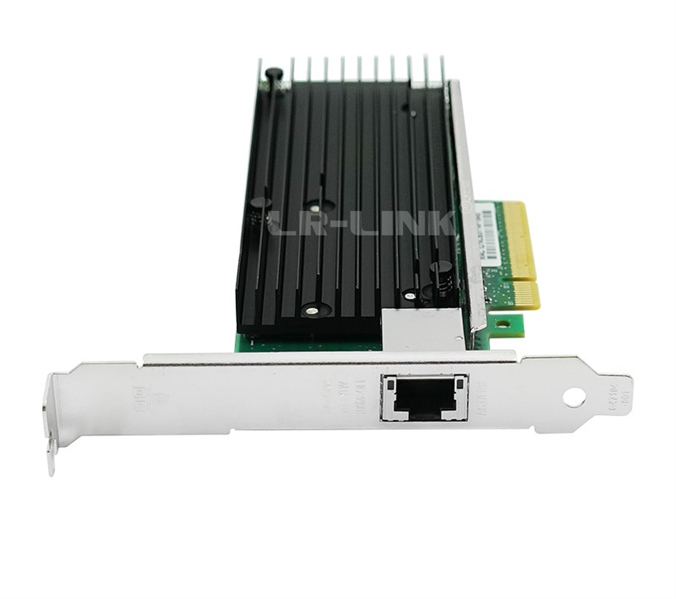 LR-Link NIC PCIe x8, 1 x 10G, Base-T, Intel X540 chipset (FH+LP)