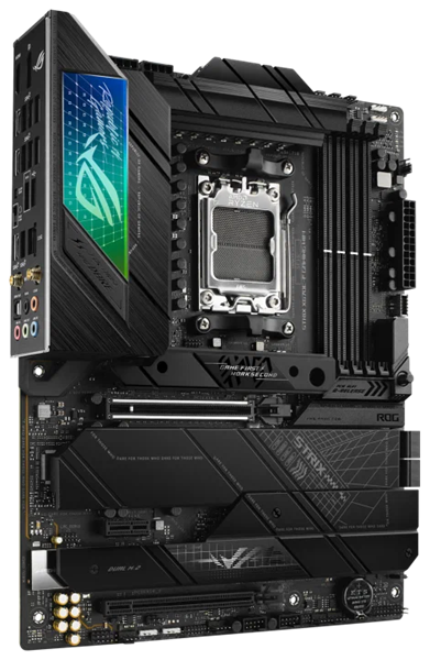 ASUS ROG STRIX X670E-F GAMING WIFI, AM5, X670, 4*DDR5, 4*SATA, 4*M.2, 7*USB 3.2, 2*USB 2.0, Type-C, 2*PCIx16, 1*PCIx1, DP+HDMI, ATX; 90MB1BA0-M0EAY0