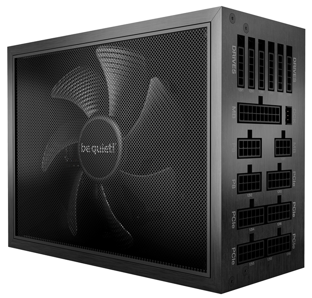 be quiet! DARK POWER PRO 12 1200W / ATX 2.51, active PFC, 80 Plus Titanium, 135mm fan, full modular / BN311
