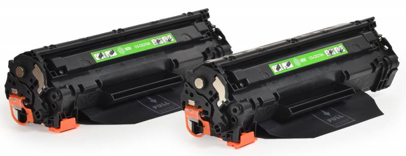 Cactus CS-CE278AD черный двойная упак. (2100стр.) для HP LJ P1566/P1606w