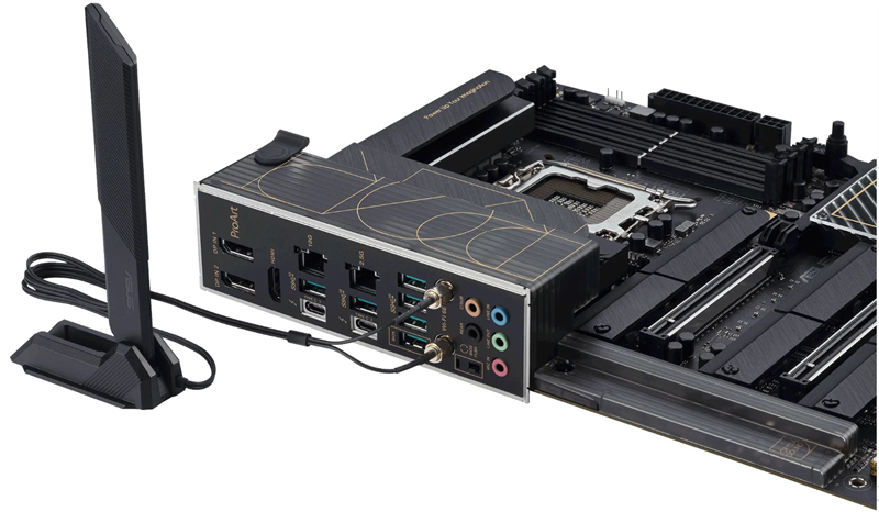 ASUS PROART Z790-CREATOR WIFI, LGA1700, Z790, 4*DDR5, HDMI, 8*SATA, 5*M.2, 6*USB 3.2, 4*USB 2.0, Type-C, 3*PCIx16, 2*DP+HDMI, ATX; 90MB1DV0-M0EAY0