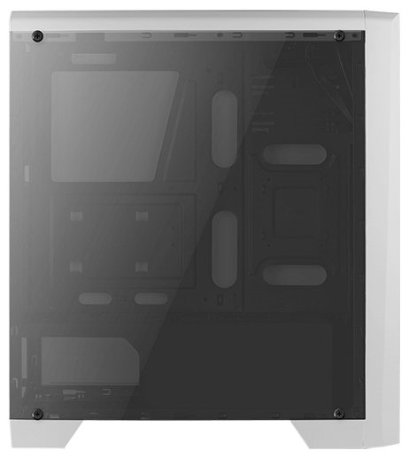Aerocool Cylon White, ATX, без БП, RGB-подсветка, окно, картридер, 1x USB 3.0 + 2x USB 2.0, 1х120-мм вентилятор в комплекте
