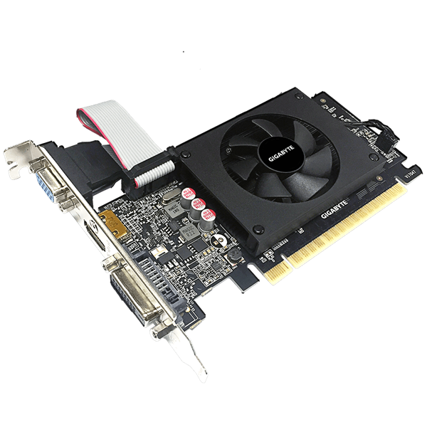 GIGABYTE GT710 2GB LP//GT710, HDMI, DVI, VGA, 2G,D5