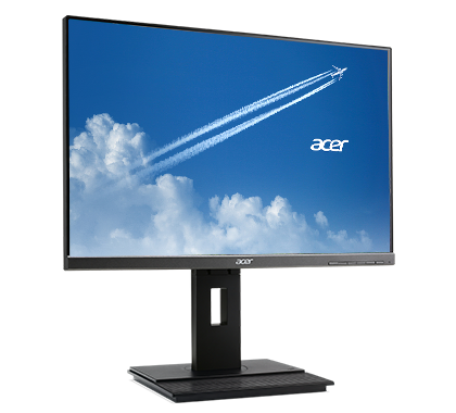 24" ACER (Ent.) B246WLyemipruzx , IPS, 16:10, 1920x1200, 300cd/m2, 60Hz, 5ms, 1xHDMI(1.4) + DP(1.2) + 1xType-C(PD65W) + USB3.0x4+USB-B(2up 4down) + RJ45 + H.Adj. 150+Audio out Black/Darkgrey