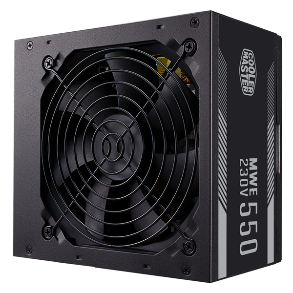 Cooler Master MWE White, 550W, ATX, 120mm, 6xSATA, 2xPCI-E(6+2), APFC, 80+ Standard
