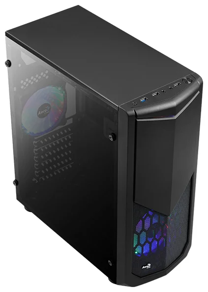 Aerocool Tomahawk A Black (ATX, Window, без БП)