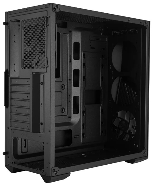 Cooler Master MasterBox K501L, 1xUSB3.0, 1xUSB2.0, 1x120 Fan, 1x120 Red Led Fan, w/o PSU, Black, ATX