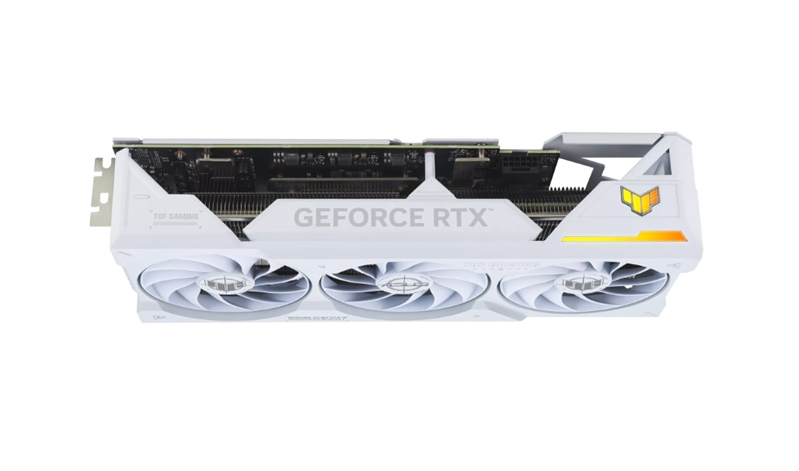 ASUS TUF-RTX4070TIS-O16G-WHITE-GAMING//RTX4070TIS HDMI*2 DP*3 16G D6X; 90YV0KF2-M0NA00
