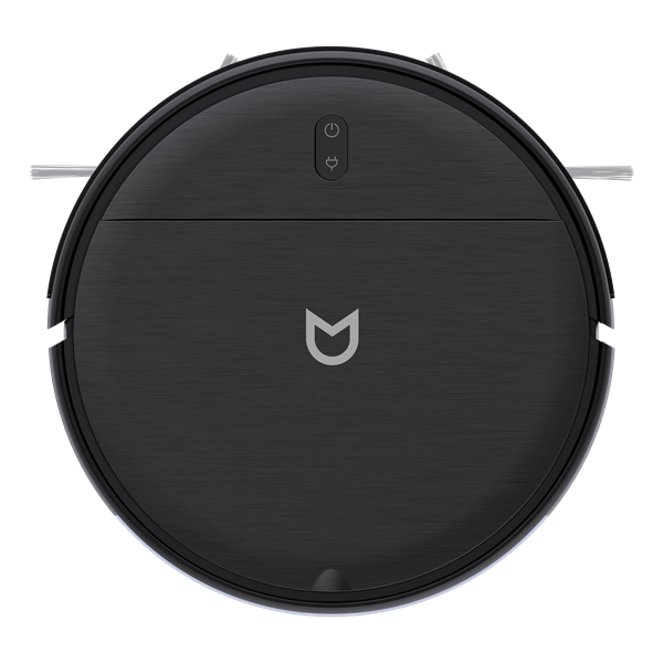 Robot vacuum IRBIS Bean 0321, 2600 mAh, 28W, black. Incl.: charging stat, power adapter, remote, AAA batt. 2, nozzle & cloth for wet, water tank, dust collector, brushes 2, filter 4, cleaning brush