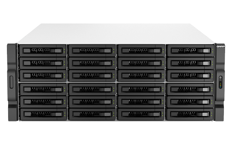 QNAP ENTERPRISE 4U/24bay Expansion Unit up to 24HP HDD SATA(3,5' or 2,5')/2xPS incl Cbl/no rail(RAIL-A02-90)/ Expand with QXP-XX8PES TL-R2400PES-RP-EU-RU