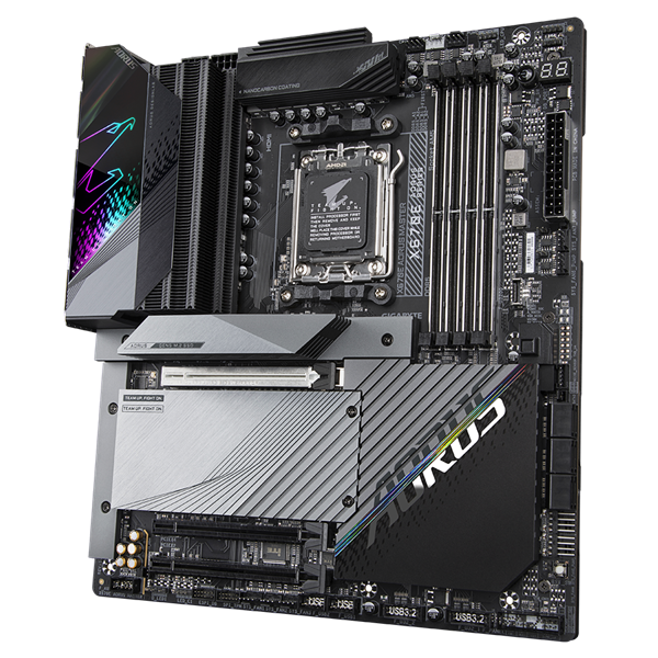 GIGABYTE X670E AORUS MASTER, AM5, X670, 4*DDR5, 6*SATA, 4*M.2, 8*USB 3.2, 4*USB 2.0, Type-C, 3*PCIx16, HDMI+DP, ATX