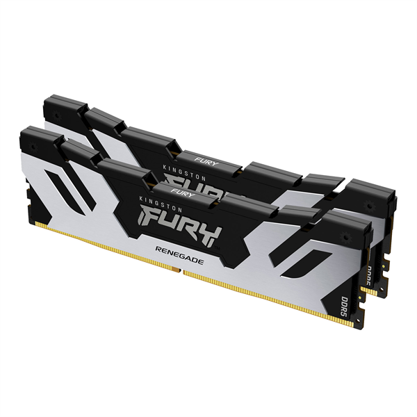 Kingston 64GB 6000MT/s DDR5 CL32 DIMM (Kit of 2) FURY Renegade Silver XMP