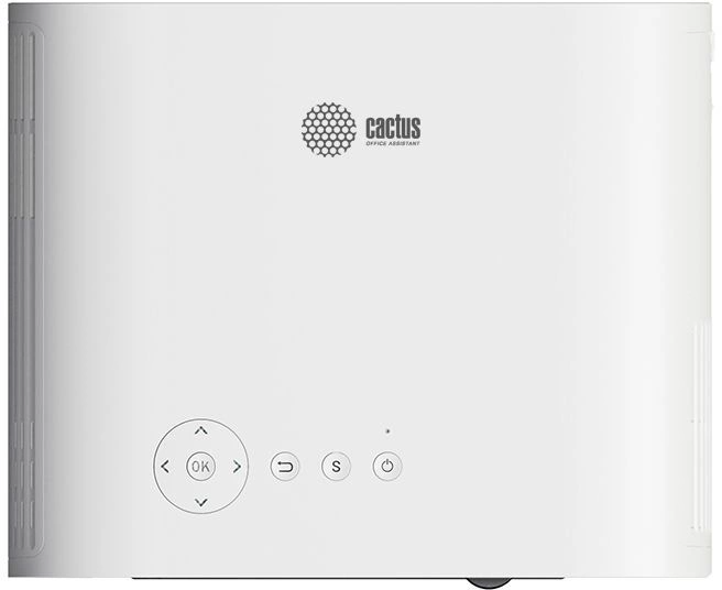 Cactus CS-PRO.01WT.Full HD LCD 6000Lm LS 500Lm ANSI (1920x1080) 2000:1 ресурс лампы:30000часов 1xUSB typeA 1xHDMI 4.2кг