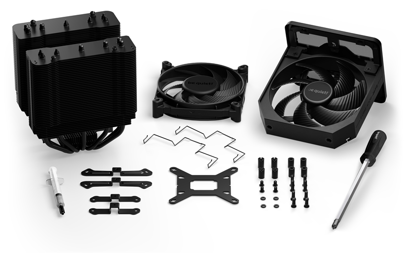 be quiet! Dark Rock Pro 5 / 270W TDP, 7 HP, 1x120mm + 1x135mm fans / BK036