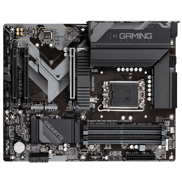 GIGABYTE B760 GAMING X DDR4, LGA1700, B760, 4*DDR4, 4*SATA, 3*M.2, 3*USB 3.2, 5*USB 2.0, 3*PCIx16, HDMI+DP, ATX