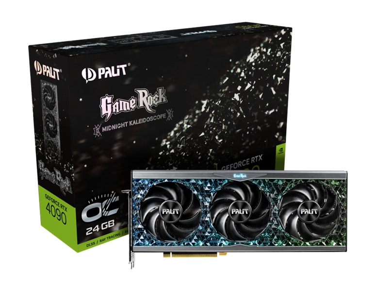 PALIT NED4090S19SB-1020G RTX4090 GAMEROCK OC 24GB GDDR6X 384bit 3-DP HDMI