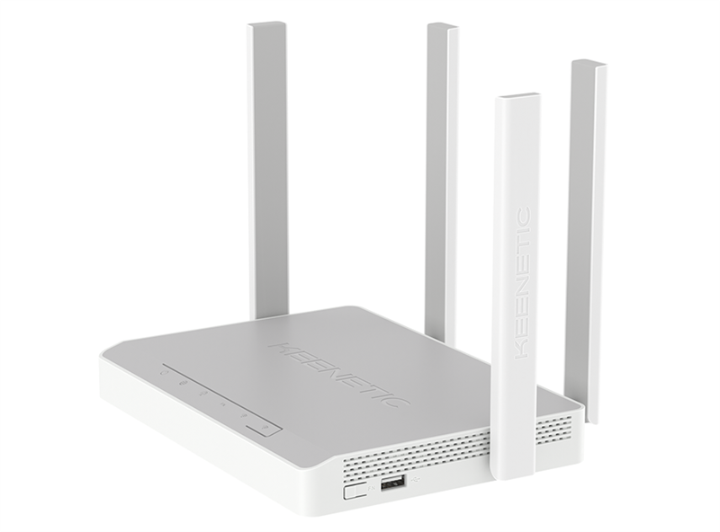 Keenetic Skipper 4G (KN-2910), Гигабитный интернет-центр с модемом 4G, Mesh Wi-Fi 5 AС1200, 4-портовым Smart-коммутатором и многофункциональным портом USB