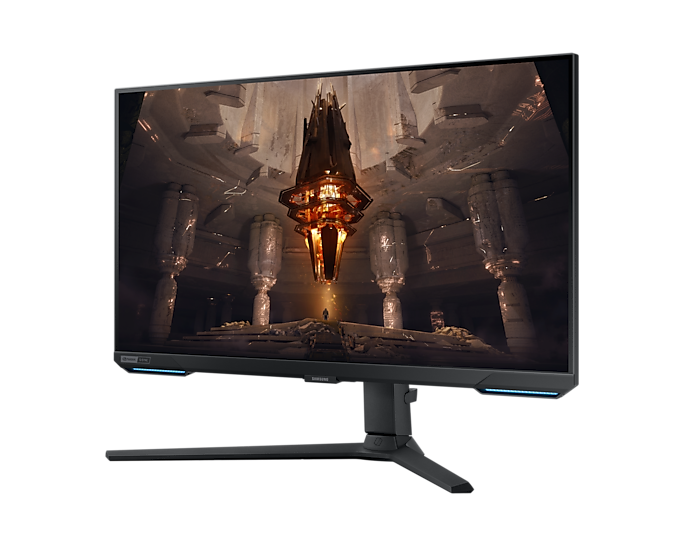Samsung 28" Odyssey G7 S28BG700EI IPS LED 16:9 3840x2160x144Hz 1ms 300cd 1000:1 178/178/ 2*HDMI DP 2xUSB3.0 Smart TV Tizen™ WiFi5 BT5.2 Tilt Swiv HAS Pivot Spk VESA Black