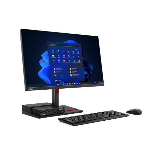 Lenovo ThinkCentre TIO Flex 27i 27" FHD(1920x1080) IPS AG, 6ms, 300cd, 1000:1, 4x USB 3.2 Gen 1 (1x BC), 1x USB-B 3.2 Gen 1, 1x HDMI 1.4, 1x DP 1.2, 1 x VGA, Tilt, Height Adjust TIO Flex Stand, 1Y