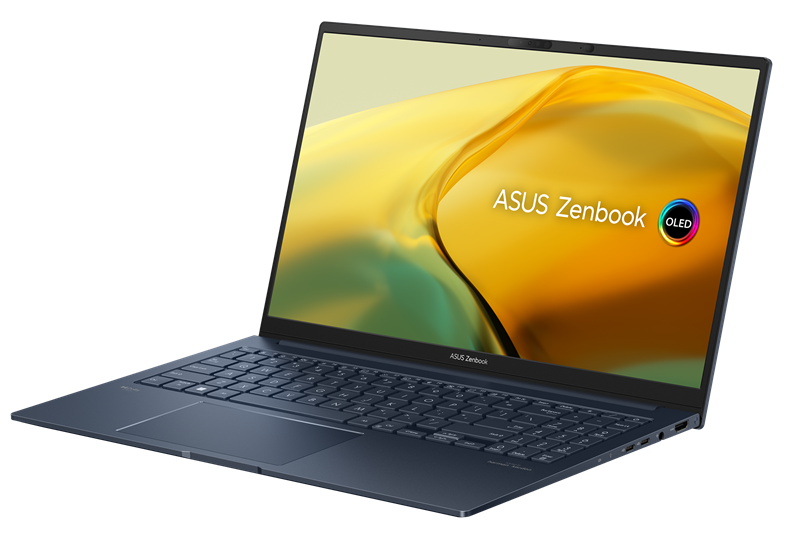 ASUS Zenbook 15 OLED UM3504DA-MA432 AMD Ryzen 5 7535U/LPDDR5 16GB/512Gb M.2 SSD /15.6" 3К (2880 x 1620) OLED 120Hz/No OS/Ponder Blue/2,1Kg/RU_EN_Keyboard