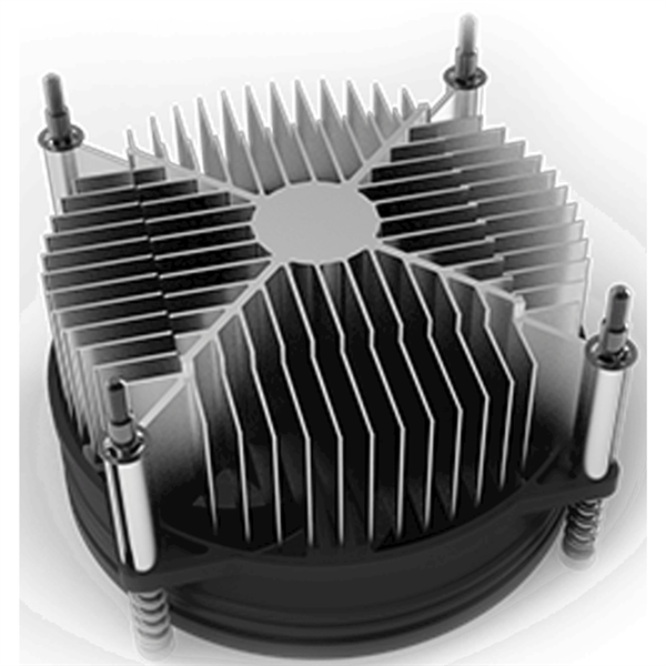 Cooler Master i50 STD LGA1700, FAN 9225 nonLED 2200RPM 4pin, All Aluminum, 65W