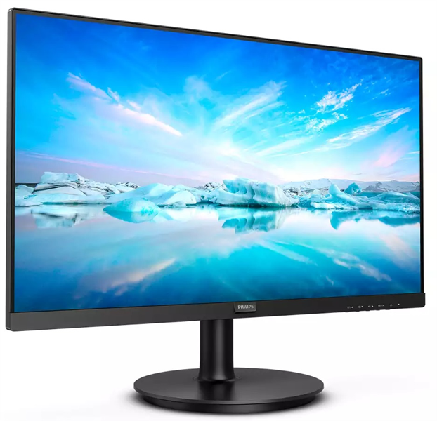 27" Philips 271V8LA 1920x1080, WLED, 16:9, VA 250cd, 3000:1, MID, 4ms, 178/178, D-Sub, HDMI, 75Hz, Speakers, Tilt, Внутр, VESA, Black, 3y