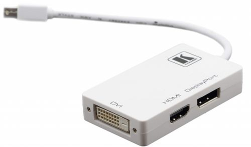 Kramer ADC-MDP/M2 Переходник Mini DisplayPort вилка на DVI, HDMI или DisplayPort розетку