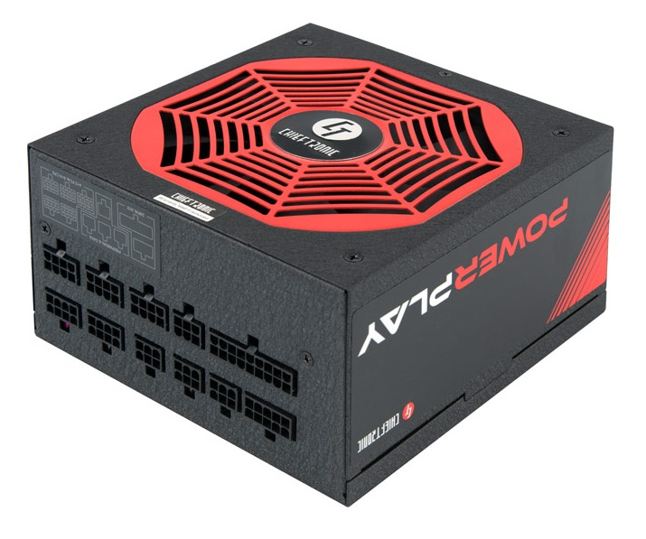 Chieftec CHIEFTRONIC PowerPlay GPU-1200FC (ATX 2.3, 1200W, 80 PLUS PLATINUM, Active PFC, 140mm fan, Full Cable Management, LLC design, Japanese capacitors) Retail