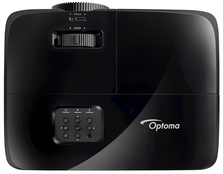 Optoma DW322 (DLP, WXGA 1280x800, 3800Lm, 22000:1, HDMI, VGA, Composite video, Audio-in 3.5mm, VGA-OUT, Audio-Out 3.5mm, 1x10W speaker, 3D Ready, lamp 6000hrs, Black, 3.04kg)