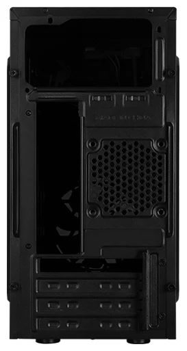Aerocool Cs-105 Red (mATX, без БП, 1x USB3.0, 1x USB2.0, 1x 12cm red LED front fan)